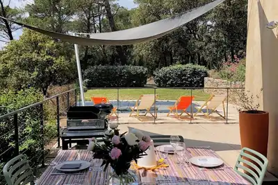 Image de Villa avec piscine vue Golf et lac