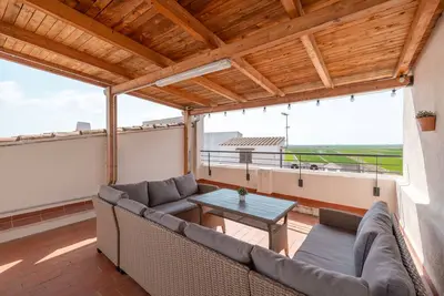 Image de Appartement \"Les Carolines\" avec terrasse privée, Wi-Fi et climatisation