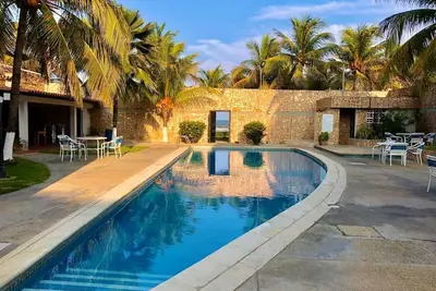 Image de Charming 3-bedroom beach front house with WiFi and Ac in Tucacas