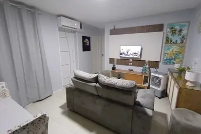 Image de Casa do Naldo Hospedaria Aju - Cozy apartment for family vacations.