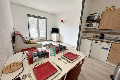 Image de Appartement cosy Ă Vars pour 4 pers avec casier Ă ski