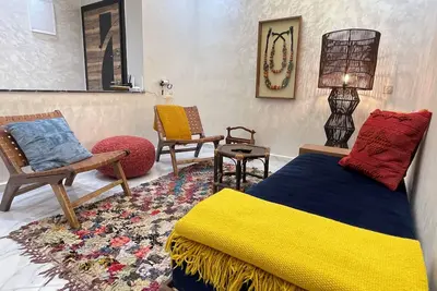 Bright, brand new 2 bedroom apartment in quiet Marrakech neighbourhood
