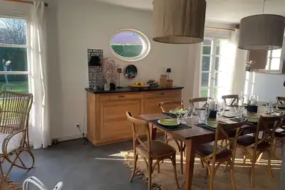 Image de « Villa H » Hardelot, 8/9 pers, calme, proche plage et golfs