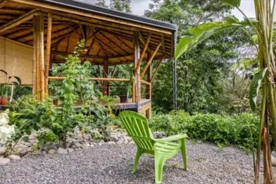 Image de Bamboo Ecolodge w/Waterfall and Ocean View Yoga Deck at Yogachal Vista Mar!
