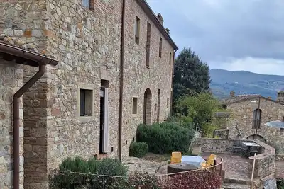 Image de Two-bedroom apartment with beautiful views of the Tuscan countryside