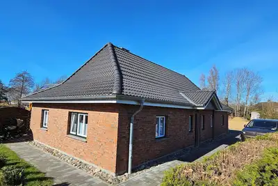 Image de Simones-Ferienhaus. de Cozy vacation in North Friesland for up to 6 people.