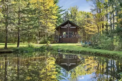 Image de Cabin in the woods near the Finger Lakes