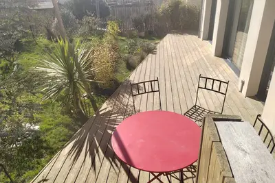 Image de maison 7 pers, Saint-Pair sur mer, 15mn à pieds de la plage, bus gratuit, jardin