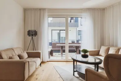 Image de Charming 2-bedroom apartment with terrace, grill, WiFi, Ac in brilliant Vienna