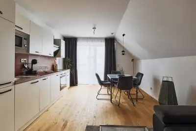 Image de Chic 1-bedroom apartment with WiFi, Ac, terrace and grill in fabulous Vienna