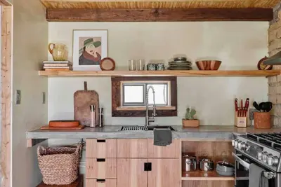 The Study Butte Room No. 4 + Kitchen