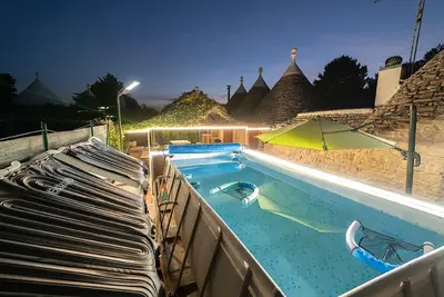 Image de Trulli en Puglia avec piscine privée