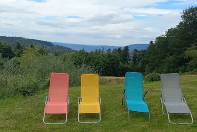 Image de Gite la Houbette en pleine nature  - vue magnifique!