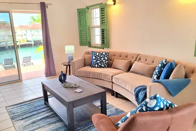 Spacious villa less than 5 minutes from the beach
