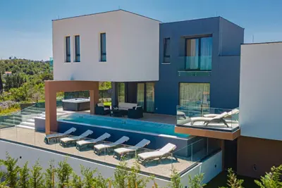 Image de Four Bedroom Villa Šimun Zaton with Sea View and Private Pool