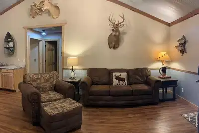 Image de Cozy 3-bedroom, 2 bath cabin in charming neighborhood near Sardis Lake, Como, Ms