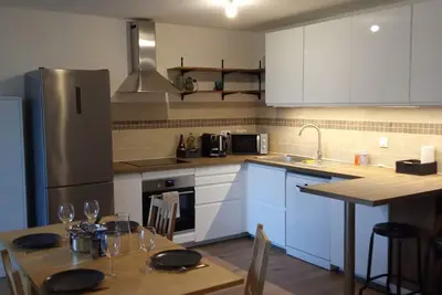 Image de Appartement confortable avec parking privé et sécurisé à 10 min. de Strasbourg
