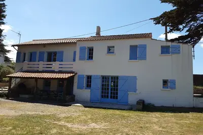Image de Maison spacieuse pour 9 pers, vue mer, à Barbâtre