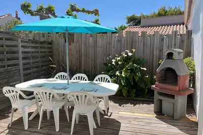 Image de Maison mitoyenne proche plage, centre Barbâtre, pour 4 personnes