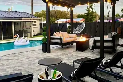 Image de Casa Noir | Pool • Bbq • Fire Pit • Games • Vibes