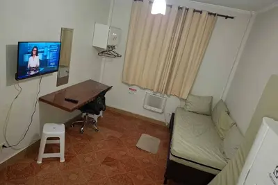 Image de Sea view studio in Emissário/Quebra Mar with garage, air conditioning and 500mega wifi vivo