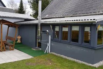 Image de Maison de vacances 'Kühnhaide Im Erzgebirge' avec terrasse partagée, jardin partagé et Wi-Fi