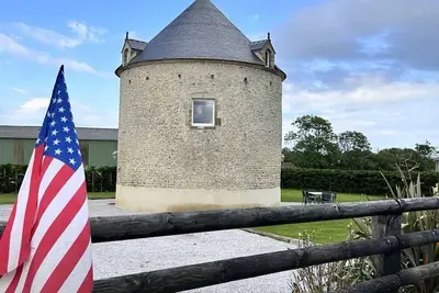 Image de Gîte insolite à Turqueville avec jardin et transats