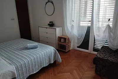 Image de Appartement d'une chambre avec le balcon et la vue sur le mer Zavala, Hvar (A-128-f)