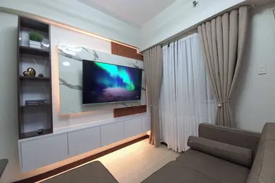 Image de Comfy 2-bedroom condo at Verdon Parc Ecoland near Sm Davao with Sea View Balcony