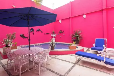 Image de 20 minutes from the beaches of Cancun! Mexican style house with private pool