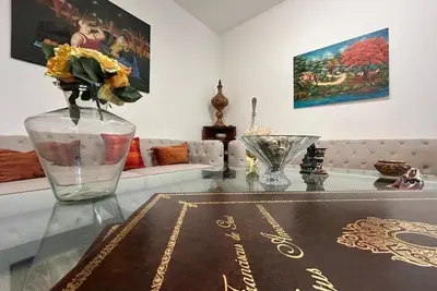 In the main square modern house