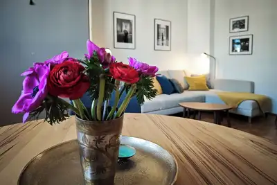 Image de Cozy and central apartment (58 sqm) in the Paulusviertel in Halle/Saale