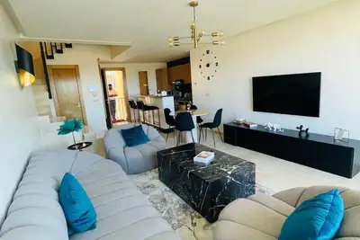 Image de luxueux duplex vue mer A Taghazout A 400m de la plage