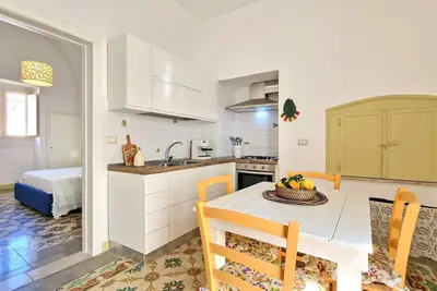 Image de Dimora Maniscalco avec voûtes en étoile à Matino, 2 chambres