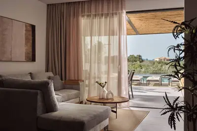 Image de Villa with beautiful view and breathtaking sunset.