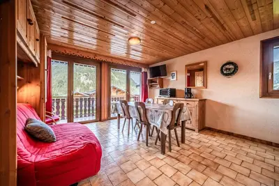 Image de Appartement 'Le Rooky - 4 Pers' avec vue sur les montagnes, balcon et Wi-Fi