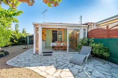 Image de Maison de vacances 'Hameau Du Soleil' avec piscine partagée, terrasse privée et jardin privé