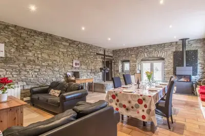 Image de Maison \"Leyetaz\" avec vue sur le lac, terrasse privée et Wi-Fi