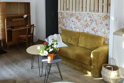Image de appartement au calme au pied du château! promenade bord de gave, pking 5 mn