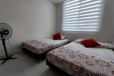 Image de Charming 2-bedroom apartment in lovely Girardot with WiFi, fitness room