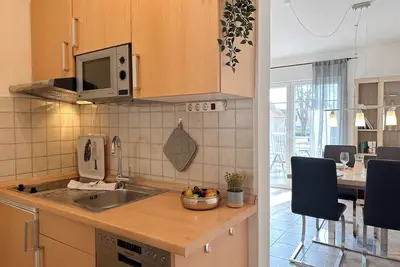 Image de Modern cozy apartment centrally located in the old town center of Zempin, Wlan