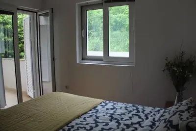 Charming 1-bedroom apartment with stunning Kotor Bay and mountain view in Muo