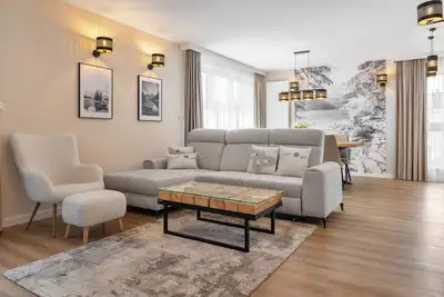 Image de Apartment with terrace, Tatra Mountain views, access to jacuzzi, sauna, gym.