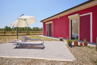 Chambre 'Riotorto' avec terrasse partagée, Wi-Fi et climatisation