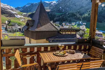 Image de Vacation apartment with a wonderful view of the mountains