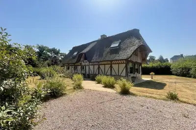 Image de Chaumière normande a proximité d'Etretat
