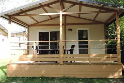 Chalet 27 m² / 2 chambres - Terrasse couverte 13 m² 4 personnes
