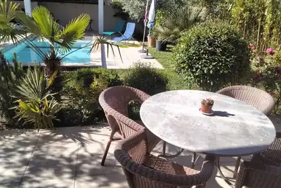 Image de Maison  au calme avec piscine à  Anduze aux pieds des Cevennes