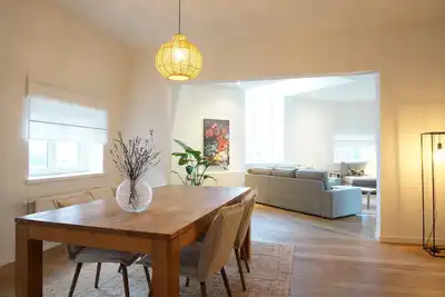 Image de Cosy, bright & colorful penthouse with sunny terrace @ Antwerp city centre