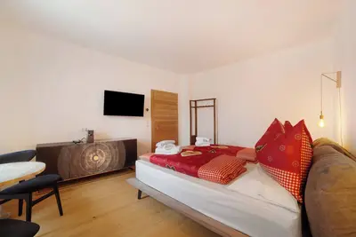 Image de Chambre 'Junior Suite 1' avec vue sur la montagne et Wi-Fi